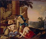 Laurent De La Hire Infancy of Achilles painting